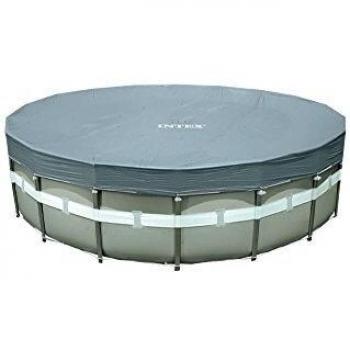 Cobertor Deluxe Intex para Piscina Tubular Redonda Ø 5,49 m con Protección UV