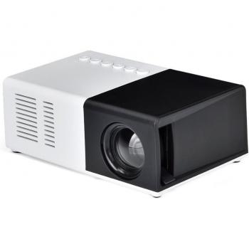 Proyector Mini J9 LED para Hogar con Soporte AV, CVBS, HDMI y USB - Beamer Multimedia