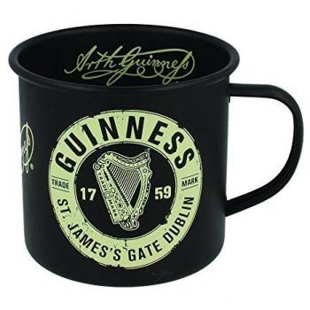 Shamrock Regalo Company - Guinness - Black Label Taza Esmaltada