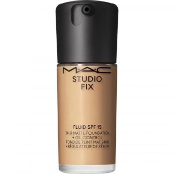 MAC Cosmetics Studio Fix Fluid SPF 15 24HR Matte Foundation + Oil Control - Shade NC30 - 30 ml