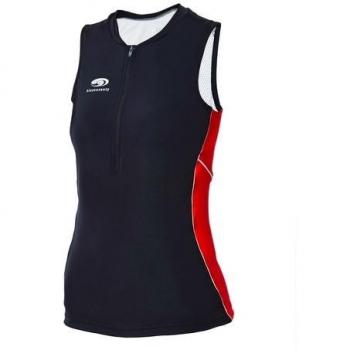 Blueseventy TX1000 - Chaleco para mujer, color rojo / blanco, talla WL