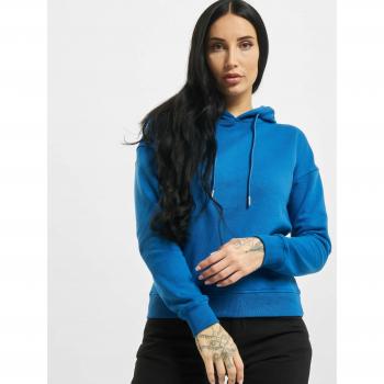 Urban Classics Women's Sporty Blue Hoodie - XS, 65% Cotton, 35% Polyester
