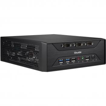 Shuttle XPС Slim XC60J Intel SOC BGA 1296 2.00GHz J3355 PC de tamaño 3L Negro PC/estación de Trabajo Barebone - Barebón