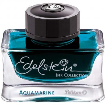 Pelikan Edelstein 300025 - Botella de Tinta 50 ml, aquamarine