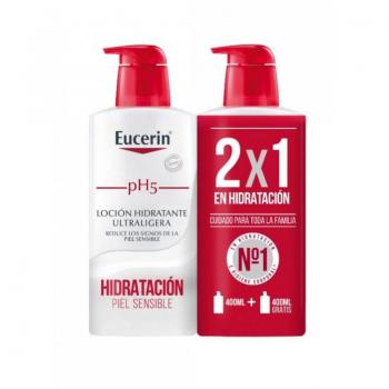 Eucerin pH5 Loción Hidratante Ultraligera Pack Duplo 2x400ml