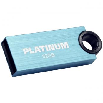 Platinum 32GB 2.0 Slender Stick blue, 177547