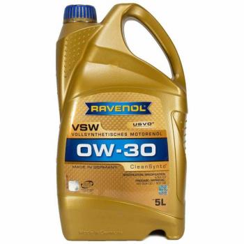 Aceite de Motor Sintético RAVENOL VSW 0W30 USVO Cleansynto 5L