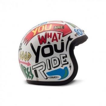 DMD 1jts30000wo03 Casco Moto, Words, M