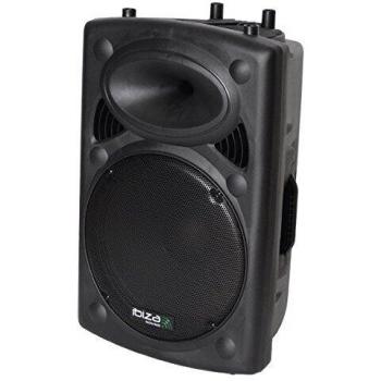 Ibiza Sound & Light SLK15 - Bafle pasivo, Color Negro
