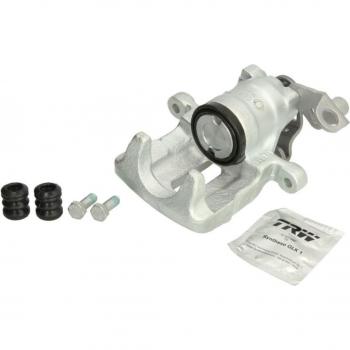 Pinza de freno TRW BHN191E, trasera derecha, compatible con vehículos específicos, incluye pistón y soporte, fabricada en aluminio para mayor ligereza y resistencia a la corrosión