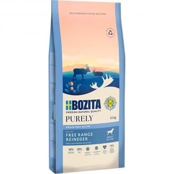 Bozita Croquetas para Perros Adultos Activos Sin Cereales con Reno - 2 x 11 kg