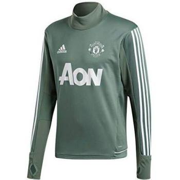 adidas Manchester United FC Sudadera de Entrenamiento, Hombre, Verde