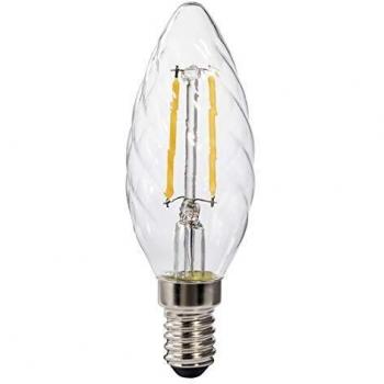 Bombilla LED Filamento E14 250lm Reemplazo 25W Cálido