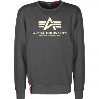 Alpha Industries Basic Sweatshirt Grey Black M
