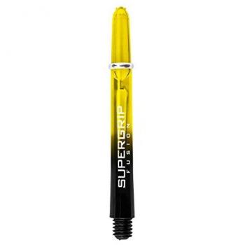 Harrows Darts supergrip Fusion Yellow Midi 40mm