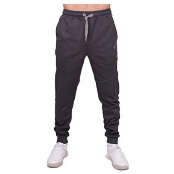 BIDI BADU Chill Tight Leg Pantalón De Entrenamiento Hombres - Gris Oscuro, Pantalones De Chándal Chill Tight, Hombres Chill Tight Leg Pant L