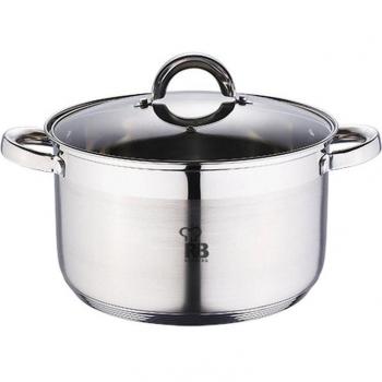 Cacerola Renberg 6,5 litros de Acero Inoxidable