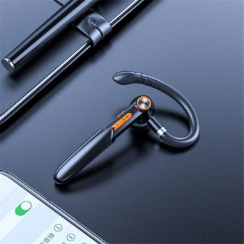 Auriculares Inalámbricos Bluetooth Monoauditivos para iPhone y Samsung, Manos Libres, Casco de Negocios, Conducción y Deportes