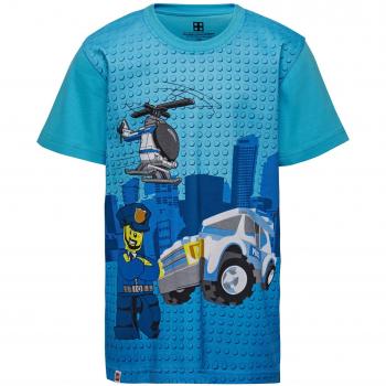 LEGO Wear Niños Boy Cm-50276 - T-Shirt Camiseta Not Applicable, Turquesa