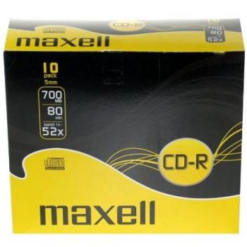 Maxell CD-R 700 MB 10 Pieza