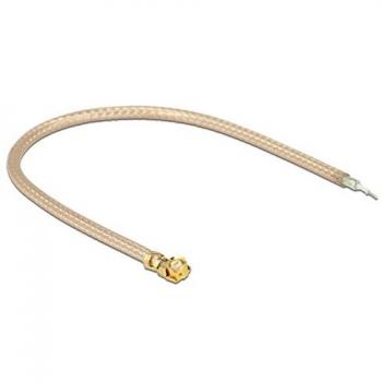 Cable de antena RF Delock 89429 MHF/U.FL a RG178, 10 cm, con extremo abierto y estaño