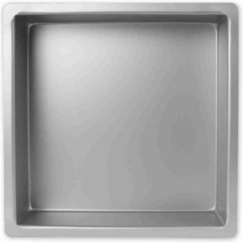 Molde Cuadrado de Aluminio Anodizado PME - 40,6 cm x 10,2 cm - Resistente y Duradero