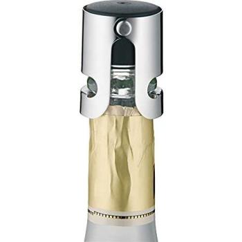 WMF Clever & More Tapón para Botella Champagne, Acero Inoxidable Pulido