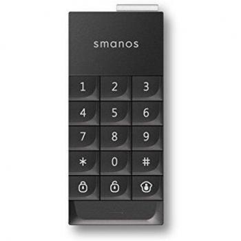 Smanos WK8000 keypad, 0 W, 3 V, Black