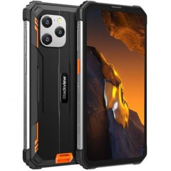 Blackview BV8900 Pro - Teléfono Móvil Dual Sim 8GB RAM, 256GB almacenamiento, Pantalla de 6.5 pulgadas, Batería de 10000 mAh, color Naranja