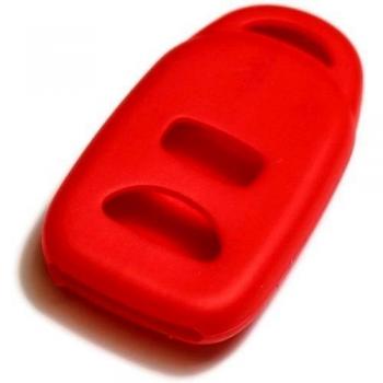 dantegts Rojo Llavero de silicona Smart Remote Carteras clave de protección para de la cadena: KIA Soul 10 - 12