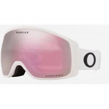 Oakley Flight Tracker M Matte White Ski Goggles with Prizm Lens