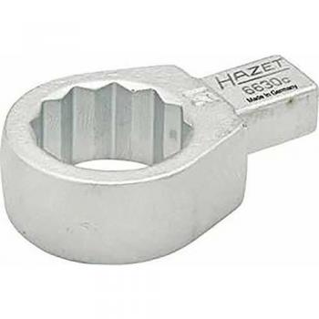 Cabeza de llave de estrella Hazet 6630C-19, cuadrado insertable 9 x 12 mm, perfil de tracción hexagonal doble exterior 19 mm