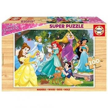 Educa - Princesas Disney Puzzle, 100 Piezas, Multicolor