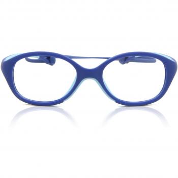 Square Full Rim TR90 Blue Kids' Prescription Glasses with Blue Light Block - SmartBuy Kids