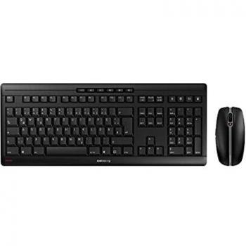 CHERRY Stream Desktop Keyboard RF Wireless QWERTZ German Black