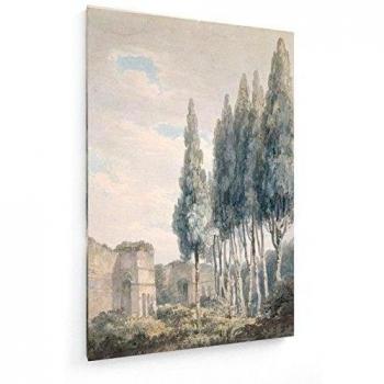 W. Turner, Jardines En el Ludovisi, Roma - 50x75 cm - weewado - Impresiones sobre lienzo - Muro de arte