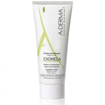 A-DERMA Exomega Control Crema Emoliente Anti-Rascado para Pieles Atópicas y Muy Secas 400 ml
