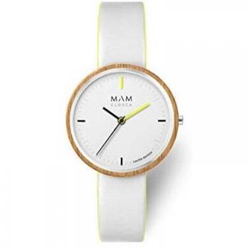 Reloj MAM Originals Mujer CLOSCA White 97 + Botella DE Agua DE Regalo