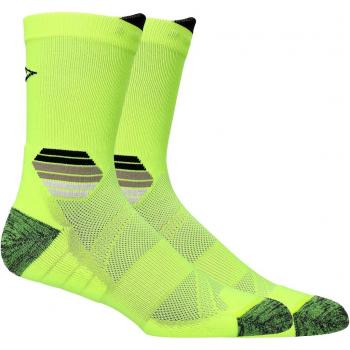 Calcetines Unisex ASICS Fujitrail Run Crew Amarillo/Negro