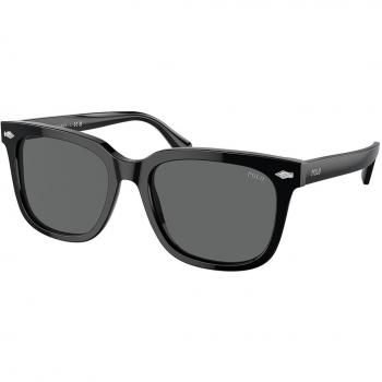 Polo Ralph Lauren PH4210F Asian Fit 500187 Men's Black Sunglasses 53mm