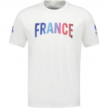 Le Coq Sportif Paris 2024 N°1 Men's White T-Shirt 2XL