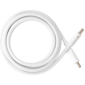 Cable USB C 65W Power Delivery 1,8 m Blanco - Carga y Transferencia de Datos
