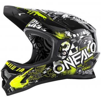 O'Neal Oneal Backflip RL2 Attack Casco Bicicleta, Negro, M