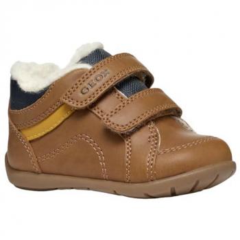 Geox Elthan Baby Boy Sneakers Brown 23
