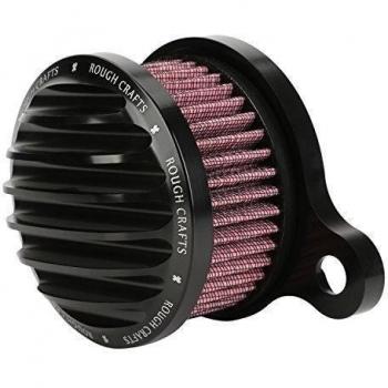 OSAN CICMOD Filtro de Aire Aluminio Filtro de Aire Sistema de Kits para Harley Sportster XL1200 XL883 1988-2015 Negro