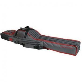 Funda para cañas de pescar Mikado - 3 compartimentos 160 cm Gris
