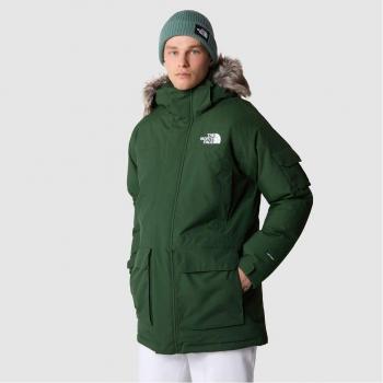 Chaqueta de hombre The North Face McMurdo verde oscuro XL con capucha
