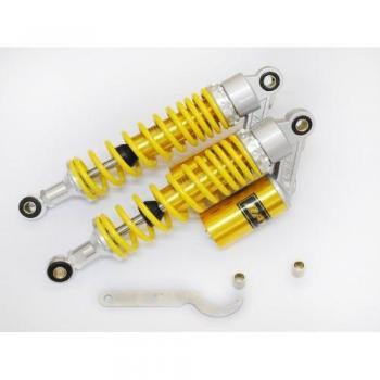 320MM Amarillo Universal Amortiguador adecuadas Round XV125 XV250 XV535 XJR400 XJR1200 XJR1300 Motocicleta