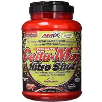 AMIX - Complemento Alimenticio de 1.8 kg - Cellumax Sabor a Limón - Complejo de Carbohidratos - Realiza Entrenamientos Más Intensos - Reduce la Sensación de Fatiga - Aminoácidos Esenciales