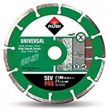 Rubi 25938 Disco de Diamante general obra segmentado